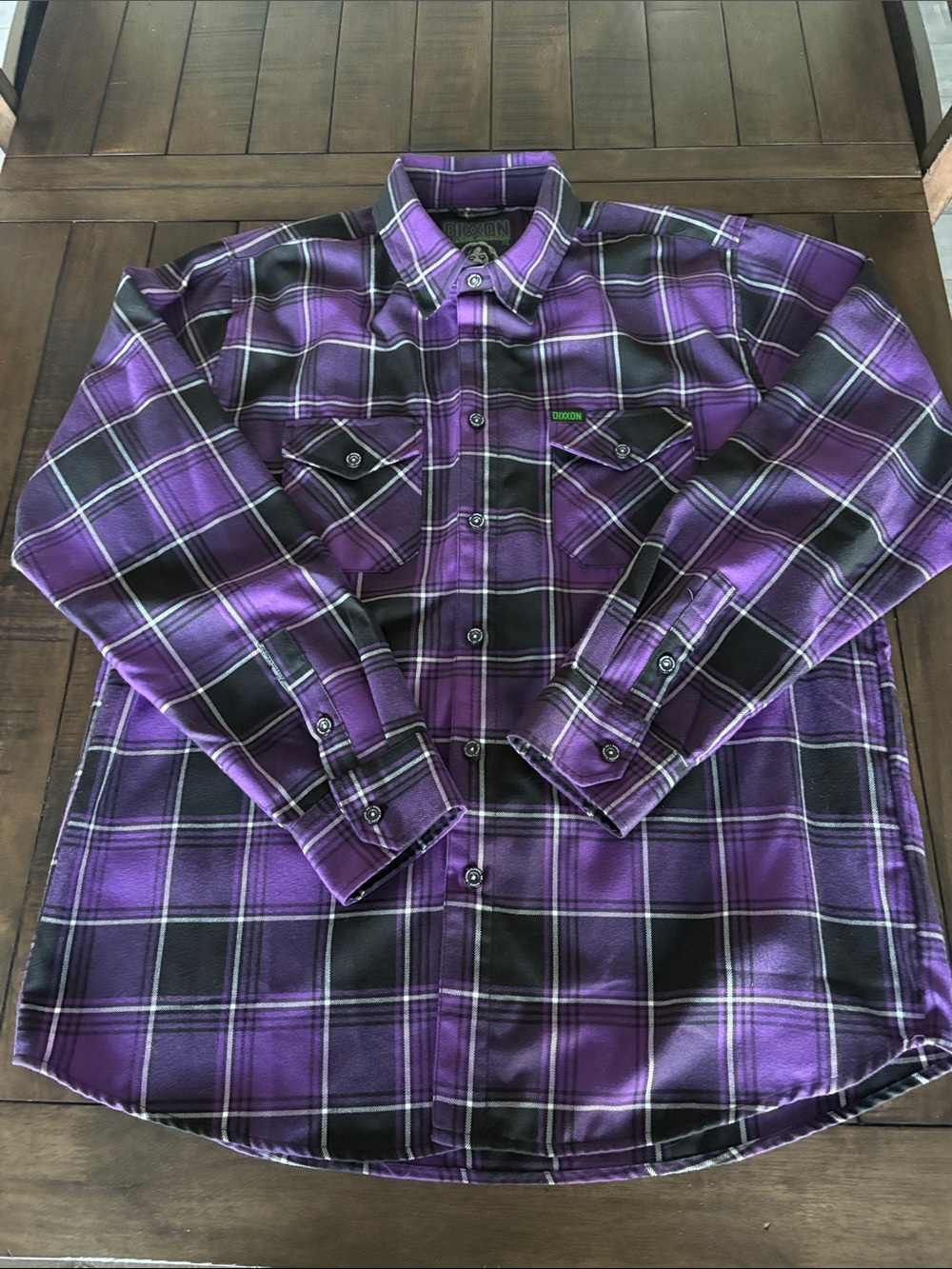 DIXXON “The Regan” Purple Flannel - XL